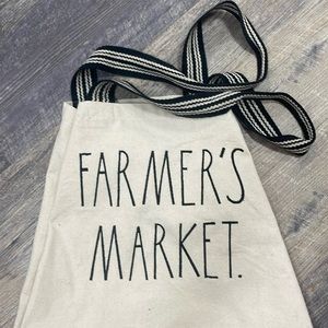 Rae Dunn canvas tote - never used!